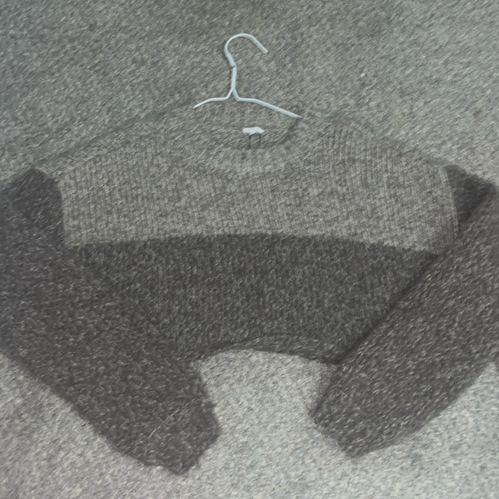 Garage Cropped knit sweater